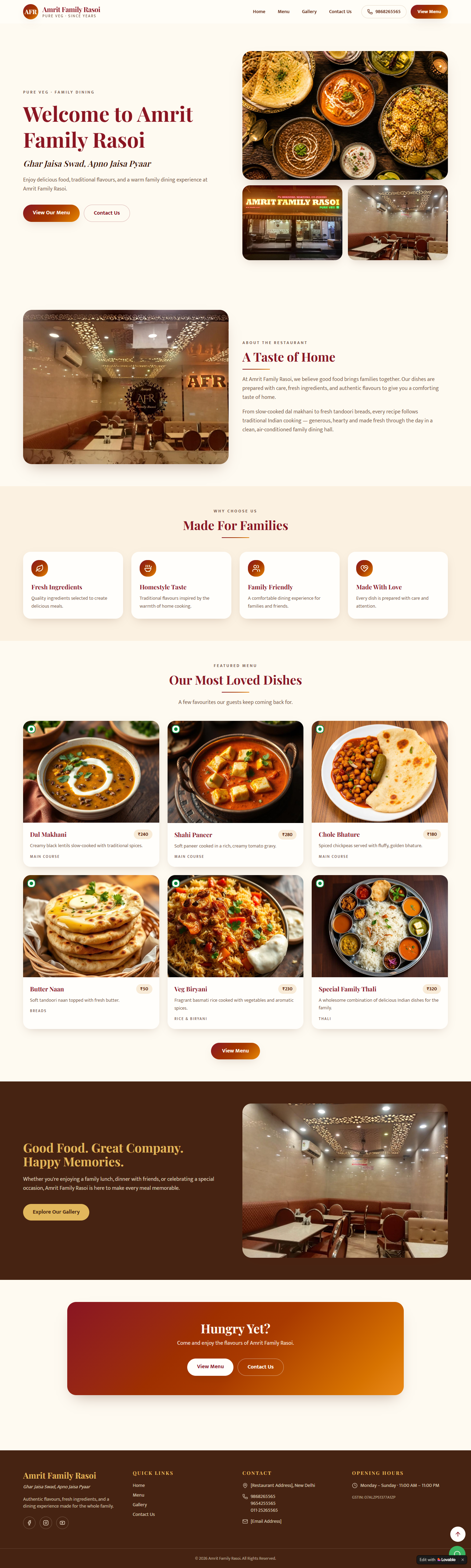Amrit Family Rasoi